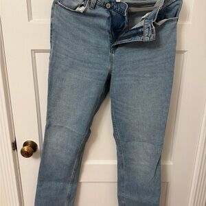 Abercrombie & Fitch Ultra High Rise Blue Jeans